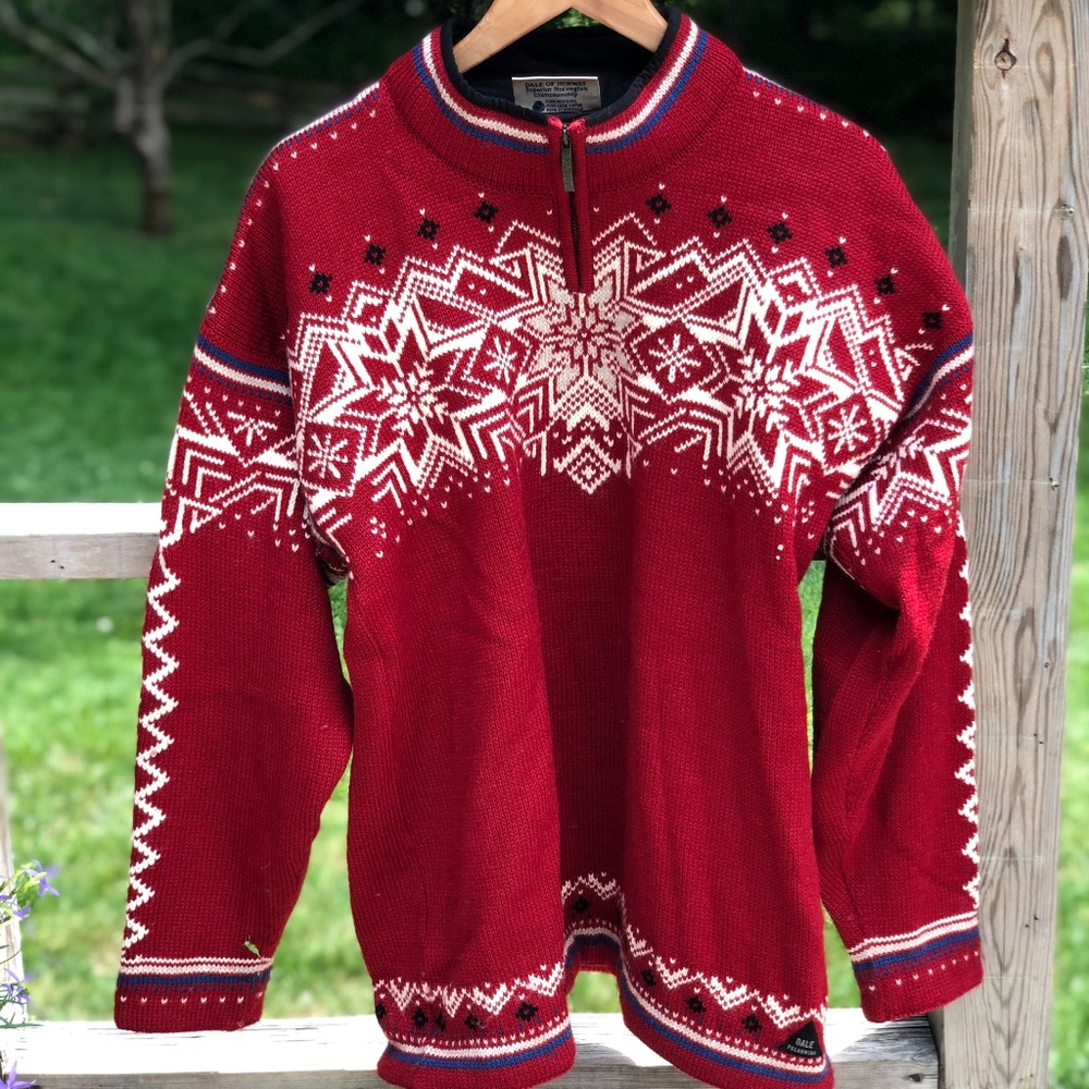 DALE OF NORWAY MEN'S SWEATER - L
